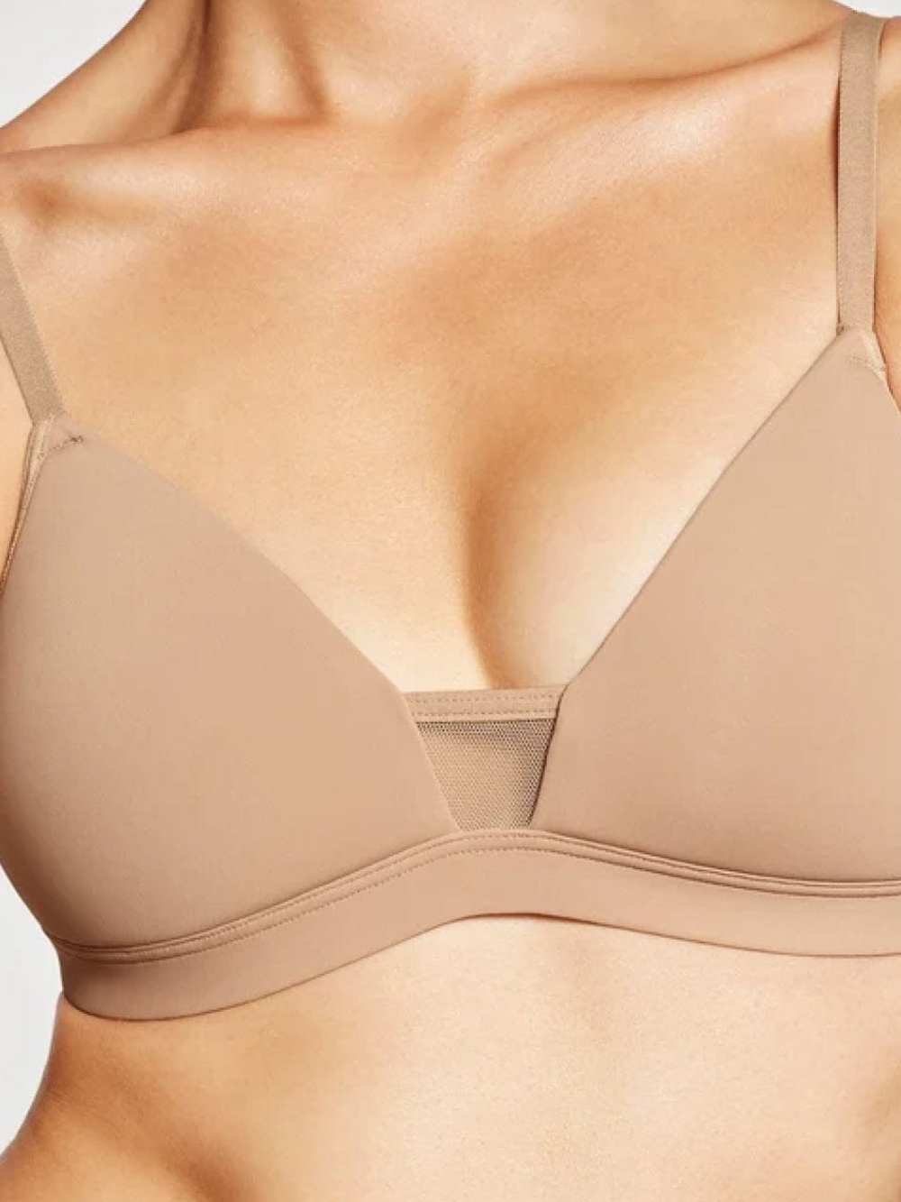 Pepper Feel Good Wireless Comfort T-Shirt Bra Nude Size S Small Chest A Cup